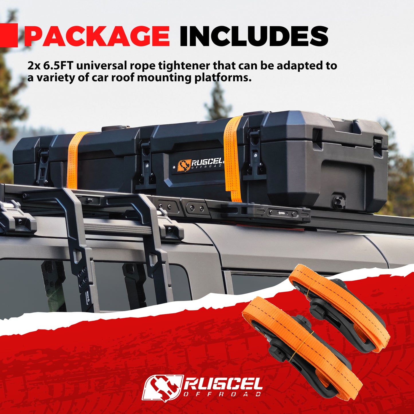 RUGCEL Overland Cargo Case 126L