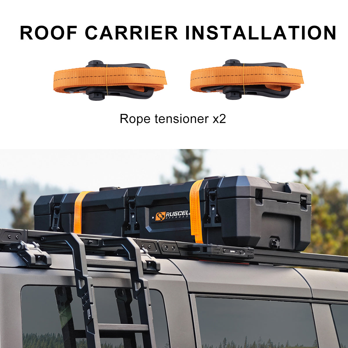 RUGCEL Overland Cargo Case 58L