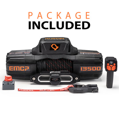 RUGCEL EMCP WINCH with Synthetic Rope