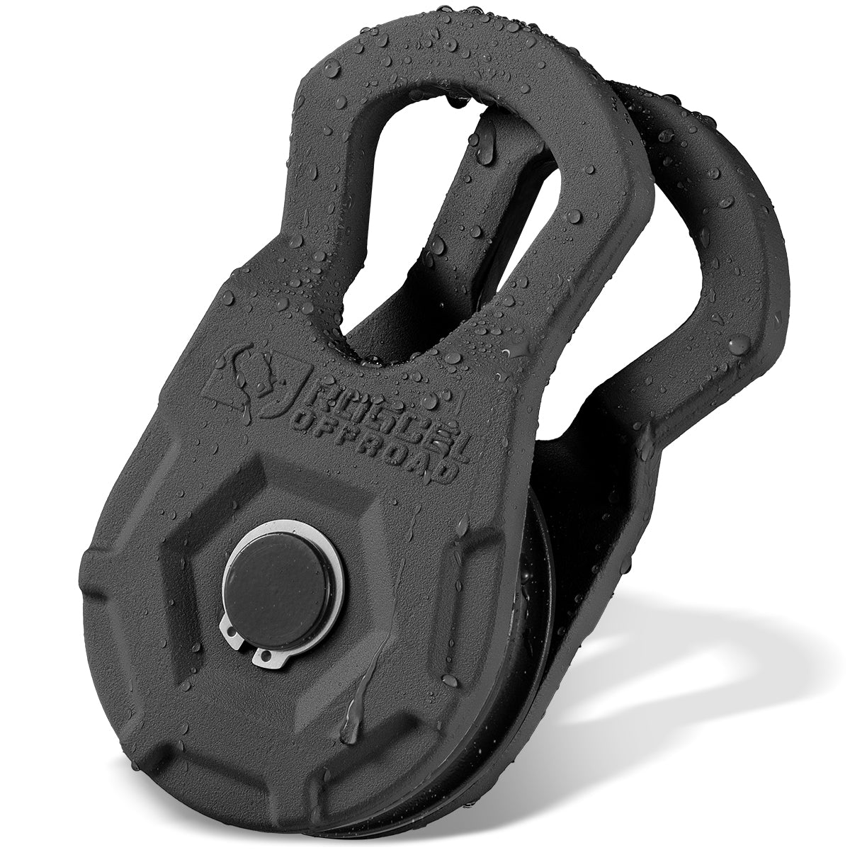 RUGCEL 12 Ton Heavy Duty Snatch Block Recovery Winch Pulley