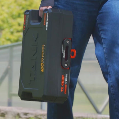 RUGCEL WINCH 12V DC Electric Portable Utility Winch 4500LB