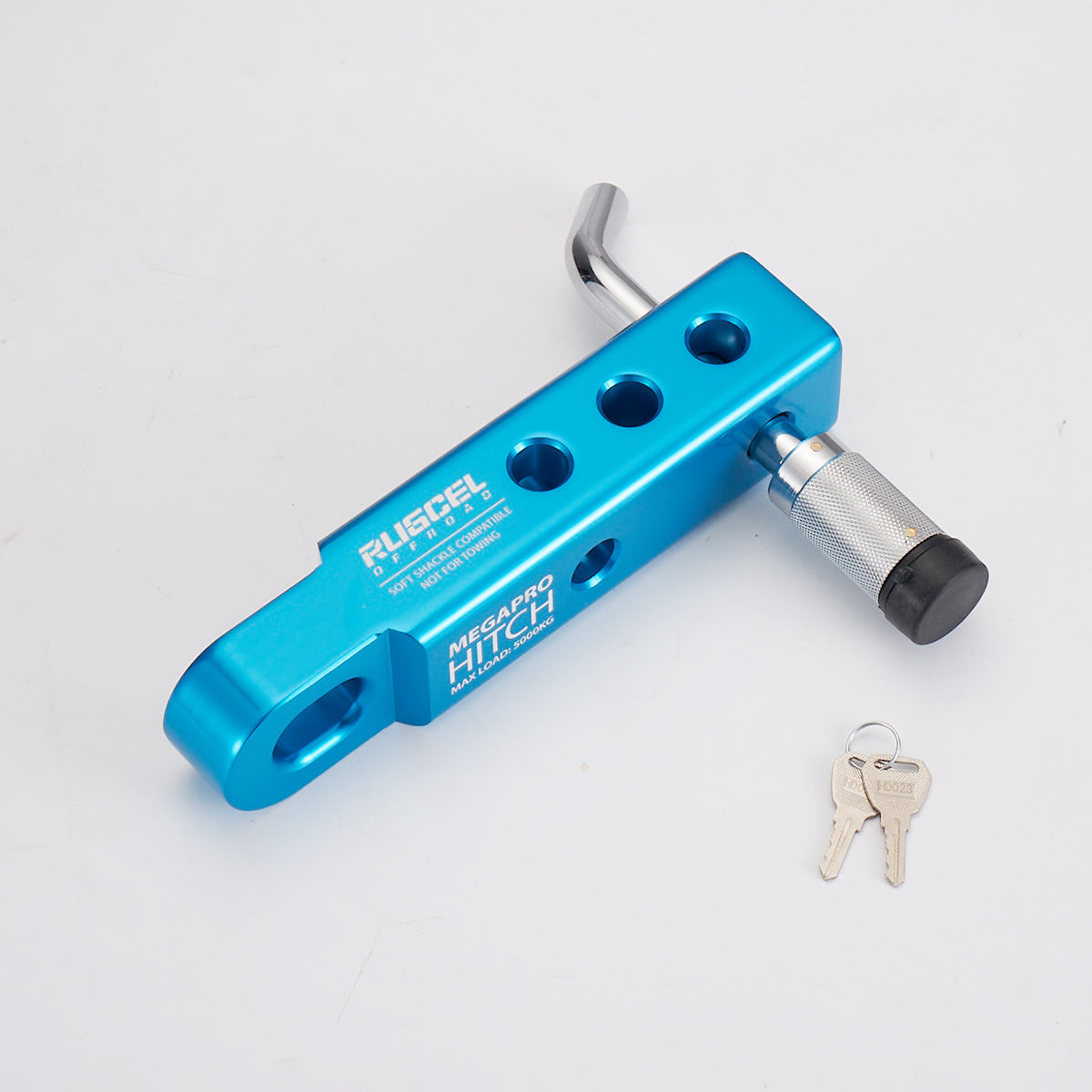 Rugcel Recovery Hitch Receiver 5 Ton with Lock Pin