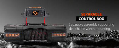 RUGCEL EMCP WINCH with Synthetic Rope