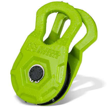 RUGCEL 12 Ton Heavy Duty Snatch Block Recovery Winch Pulley